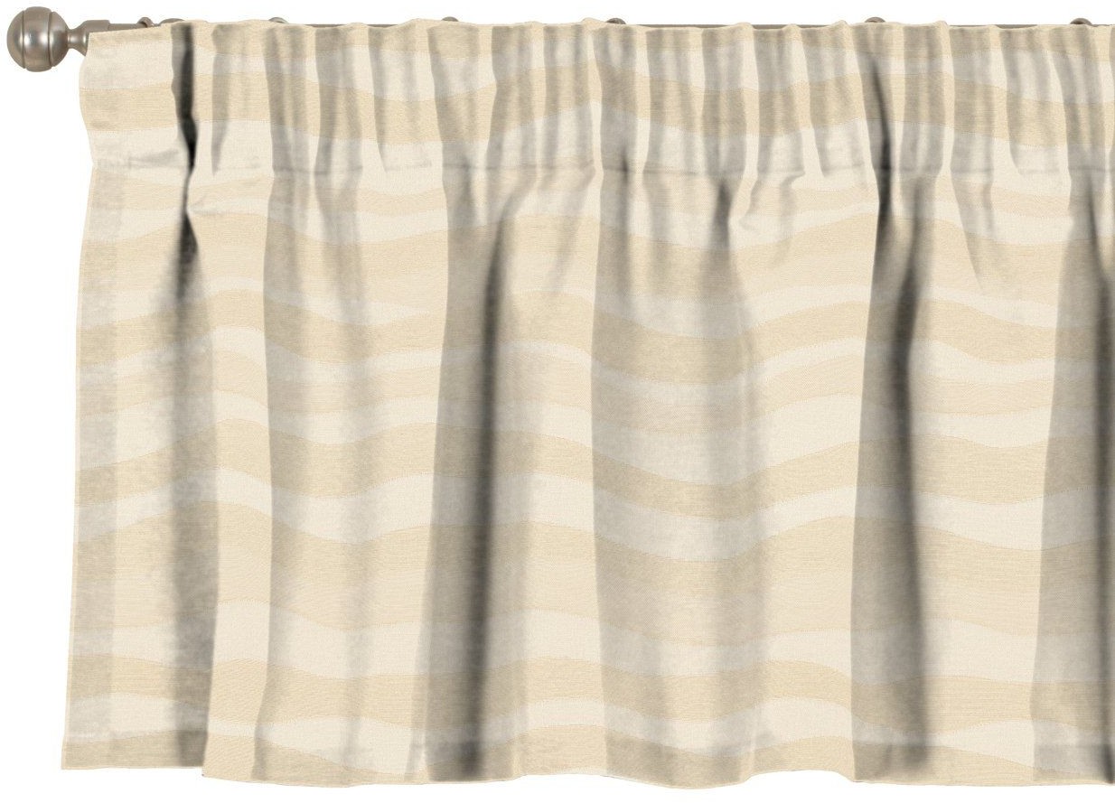 Dekoria Lambrekin na taśmie marszczącej biały 260x40 cm Damasco 396-613-00
