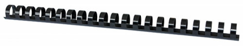 OFFICE PRODUCTS Grzbiety do bindowania OFFICE PRODUCTS A4 19mm 165 kartek 100 szt. czarne 20241915-05