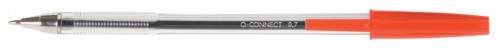 Q-CONNECT Długopis z wymiennym wkładem 0,7mm (linia), czerwony KF34044