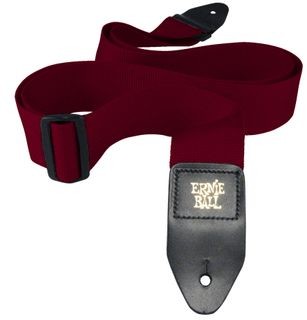 Ernie Ball EB EB4047 Pasek gitarowy Bordowy