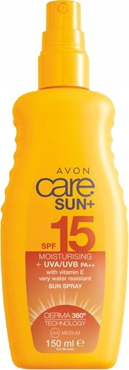 Avon Cs Ochronne mleczko w sprayu SPF15