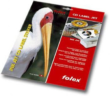 Folex Etykiety na CD LABEL JET, gramatura 70g/m2, 30 ark, A4