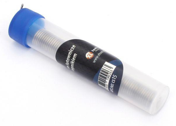 Cyna do lutowania z topnikiem 1.00mm 10g fiolka Pl