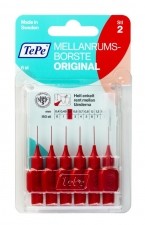 TePe Munhygienprodukter AB Original 0.5 mm, czerwona, 6 szt.