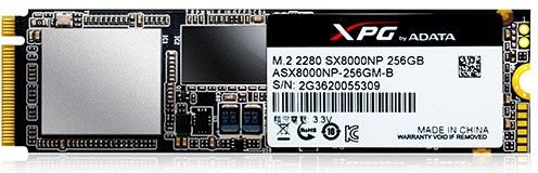 A-Data XPG SX8000 256GB ASX8000NP-256GM (ASX8000NP-256GM-C)