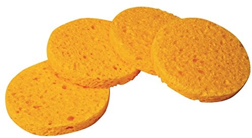 CM Gąbki crollius & denecke kosmetyki wykonana z wiskozy, 4 sztuki, średnica 8 20023