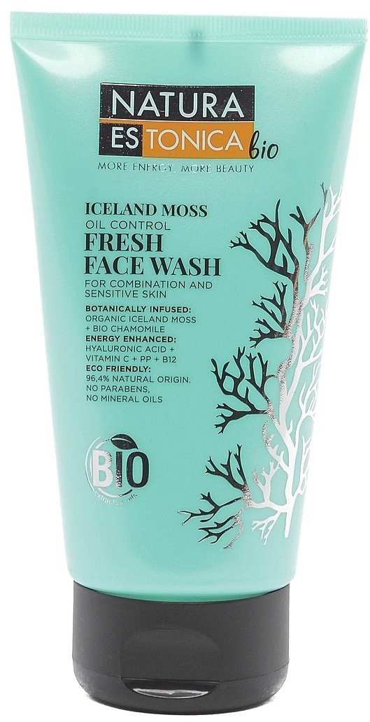 Natura Estonica Natura Estonica, Oil Control, odświeżający żel do mycia twarzy, 150 ml