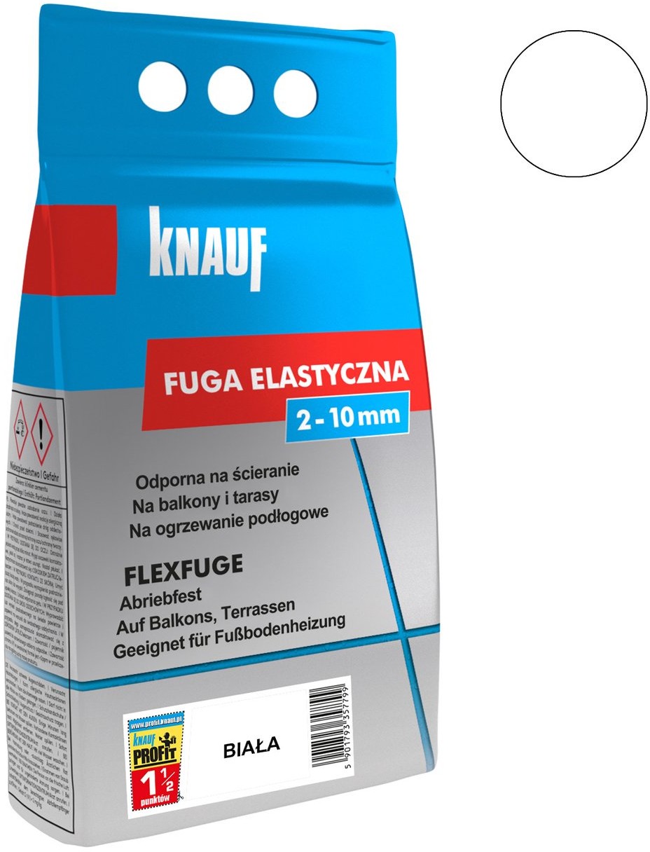 Ceresit Knauf Knauf elastyczna biała 1,5 kg