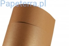 Papeterra Cocktail Cuba Libre. Brązowozłoty metalizowany gładki, , próbka formatu A6 290 g (ppp42) ppp42