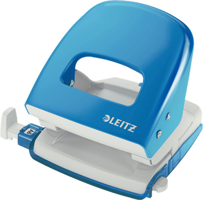Leitz Dziurkacz duży metalowy WOW - jasnoniebieski 50080030