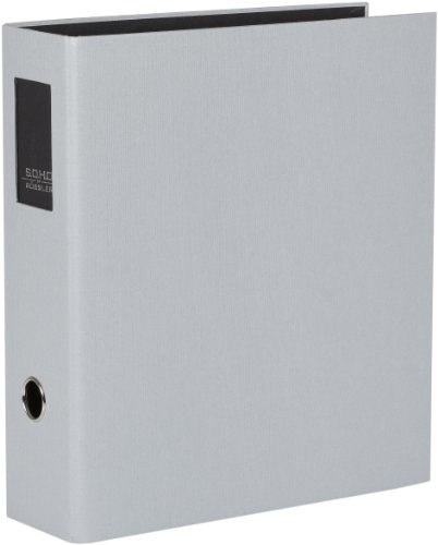 Rössler Papier Papier roessler 1317452179  s.o.h.o. folderu z tabliczką na plecach, szerokość grzbietu, 8.5 cm, stone 1317452179