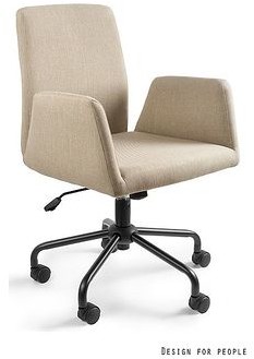 Unique Fotel biurowy BRAVO beżowy (2-155-1)