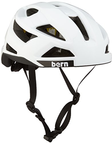 Bern mężczyzn FL-1 MIPS Bike kask, dla mężczyzn, FL-1 MIPS, biały, S/M FBA_BM10MGWHT01