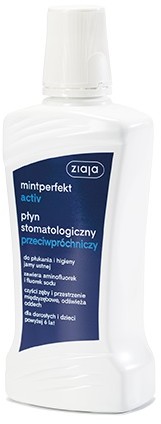 Ziaja Ziaja płyn stomatologiczny activ przeciwpróchniczy 500ml