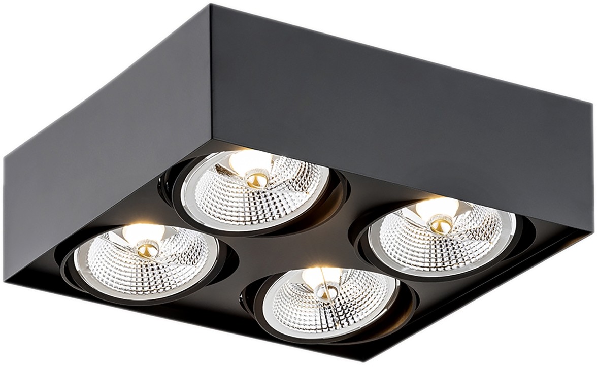 Argon Plafon 4x15W GU10 AR111 RODOS PLUS 1745 BZ   bez żarówek) 1745 BZ