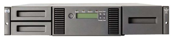 HP MSL2024 1 LTO4 Ultr 1760 SCSI Library AJ817A