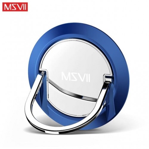 MSVII MSVII Ring Holder Uchwyt do telefonu na palec niebieski 1573-74475_20191126154302
