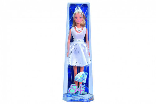 Simba Toys Steffi. Lalka w sukience z kryształkami Swarovskiego