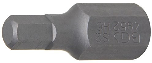 BGS gwint wewnętrzny 6-kątna-bit, długość 30 MM, 6 MM, 10 (3/8), 1 sztuki, 4952