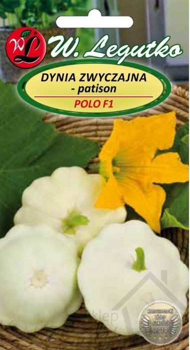 Legutko sp. z o.o Nasiona Dynia zwyczajna, patison Disco, 3g