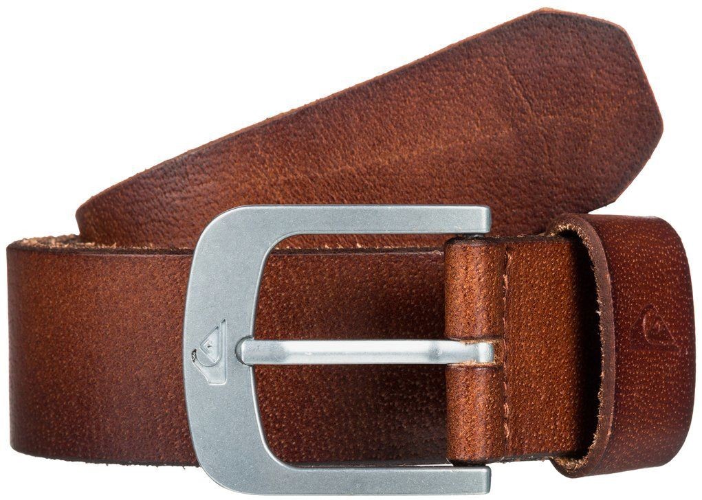 Quiksilver skórzany pasek THE EVERY DAILY 3 BELT Chocolate BRN