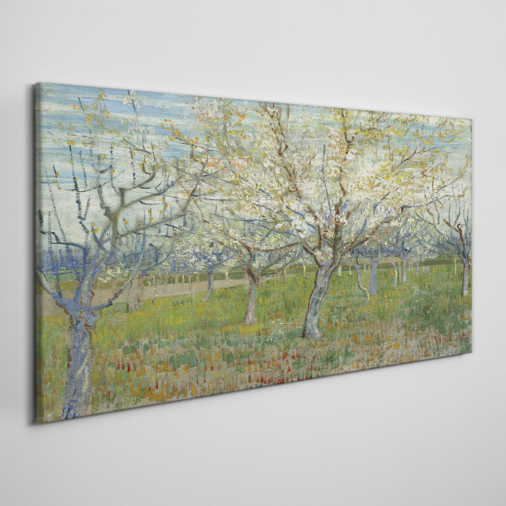 PL Coloray Obraz Canvas De roze boomgaard Van Gogh 100x50cm