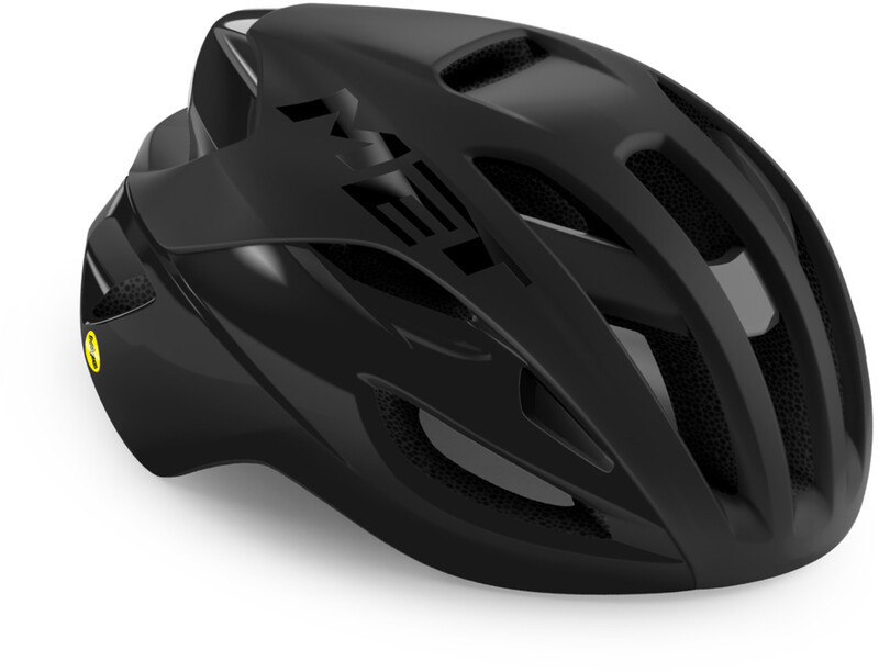 MET Rivale MIPS Helmet, black matte glossy M | 56-58cm 2021 Kaski szosowe 57001649