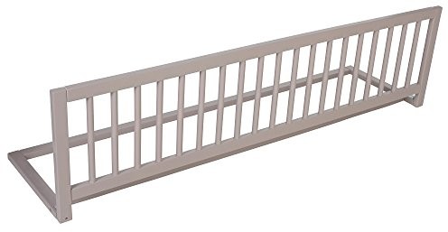 Safetots drewniana kratka na łóżko  szary