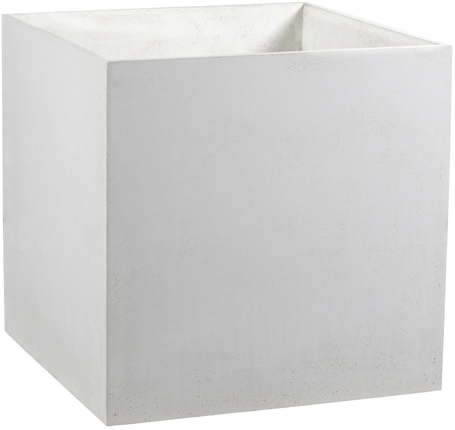 BARTPOL Sp. z o.o. Donica betonowa BLOCK M 60x60x60 biały