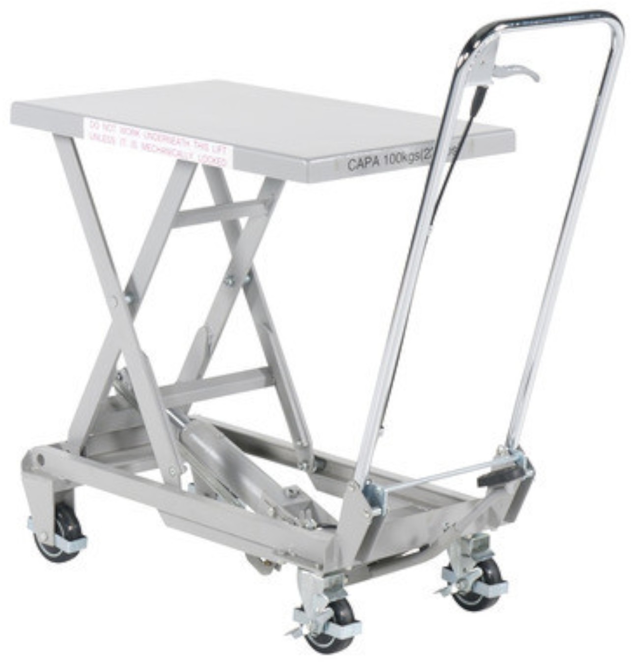 intra.se Swedmach Aluminiowy Wózek Podnośny 450X700 Mmm