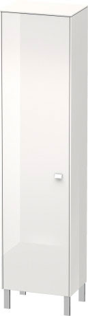 Duravit Brioso Szafka półwysoka bez nóżek 52x36x201 cm stojąca biały mat BR1342L1818