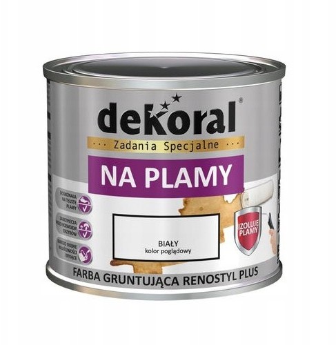 Dekoral Plamy Zacieki 0,4L farba Renostyl Plus na