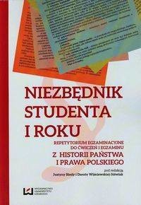 Wydawnictwo Uniwersytetu Łódzkiego Niezbędnik studenta I roku Repetytorium egzaminacyjne do ćwiczeń i egzaminu z historii państwa i prawa polskiego - Bieda Justyna, Wiśniewska-Jóźwiak Dorota