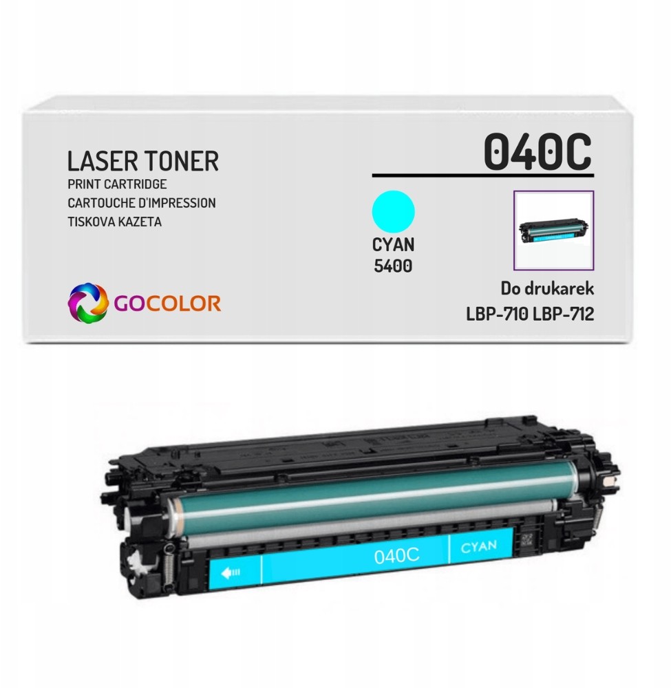 Toner zamienny z Canon 040C Cyan LBP-712Cx
