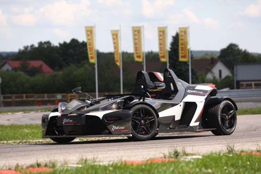 Jazda bolidem KTM XBOW - kierowca - Kielce - 5 okrążeń JXBOWK5