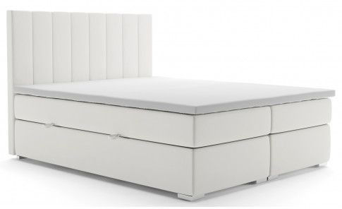 Elior Podwójne łóżko boxspring Kongo 140x200 - 58 kolorów