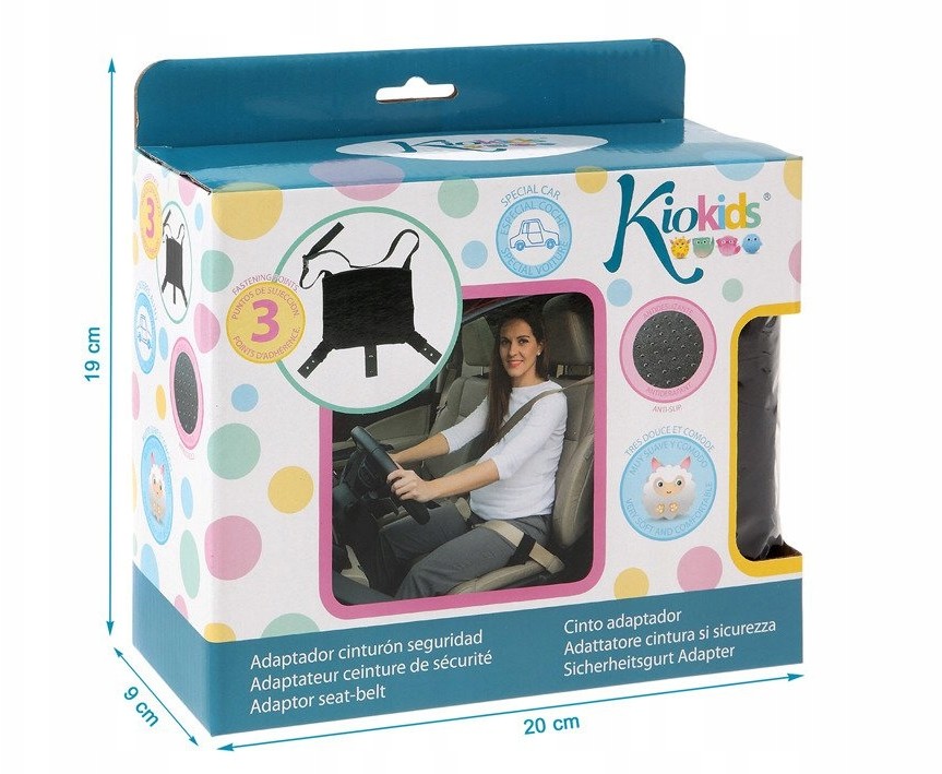 Kiokids Adapter Do Pasa Samochodowego Dla Kobiet