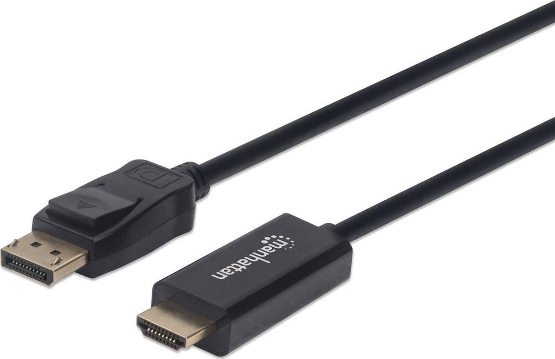 Manhattan Kabel DisplayPort HDMI 3m czarny 153188 153188