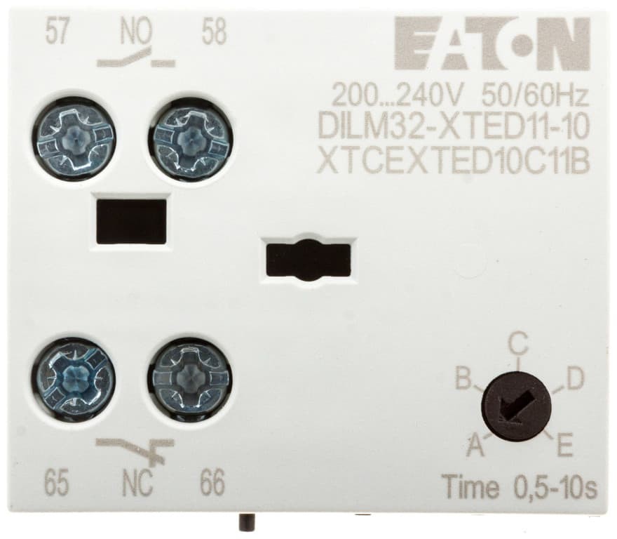 Eaton Elektroniczny moduł czasowy opoźnione opadanie 0,5-10s 1Z 1R 200 240V AC/DCDILM32-XTED11-10(RAC240) 104945