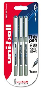 uni-ball Uni-Ball UB-157 Eye Fine rollerball Pen, niebieski 153486302