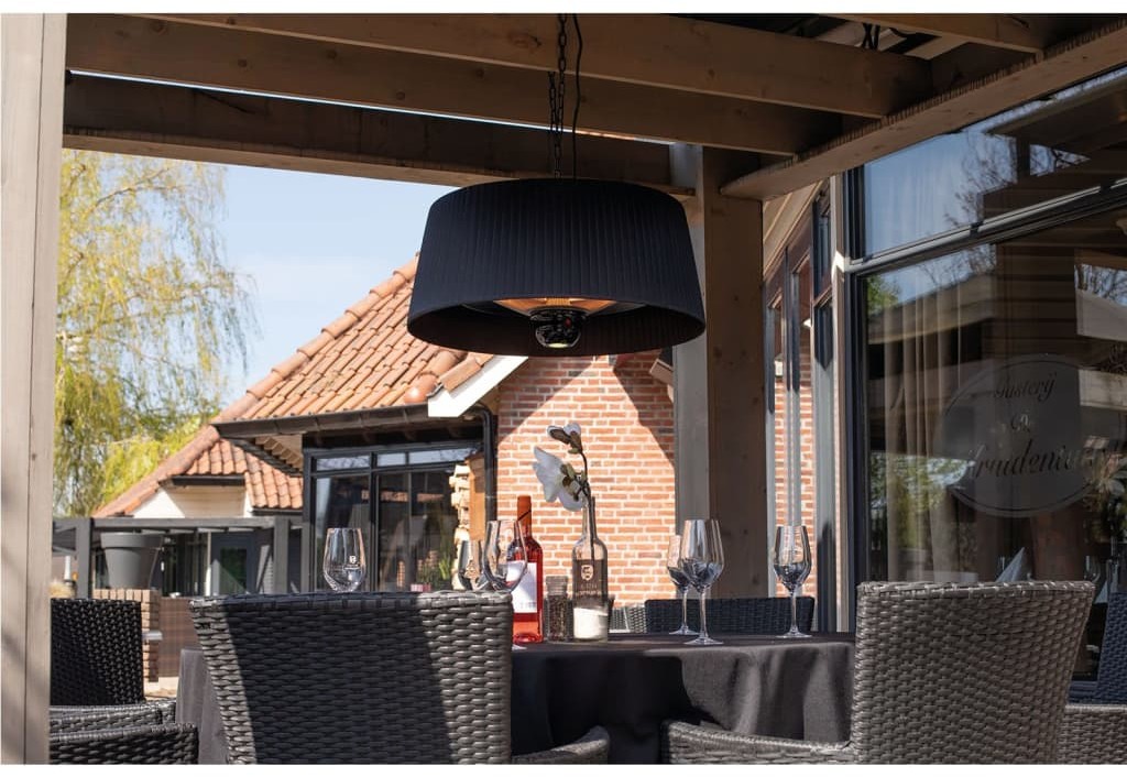 OutTrade Sunred Wiszący grzejnik Artix compact 1500 W halogen czarny ARTIX C-HB