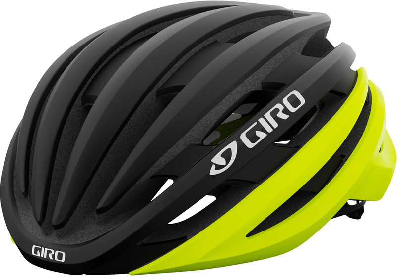 Giro Cinder MIPS Kask rowerowy, matte black fade/highlight yellow S | 51-55cm 2021 Kaski rowerowe 200186-040