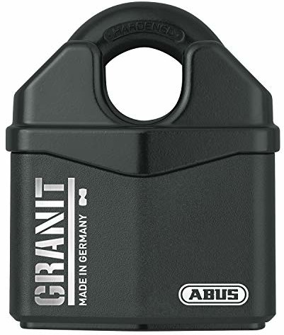 Abus ABUS 79172 37rk/80 granit kłódka wisząca, czarna