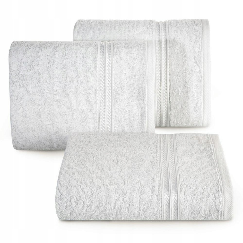 Eurofirany Ręcznik Lori 50x90 biały 450g/m2