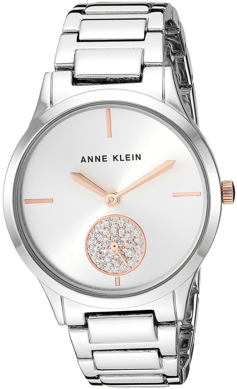 Anne Klein Swarovski Crystal Accented AK-3417SVRT