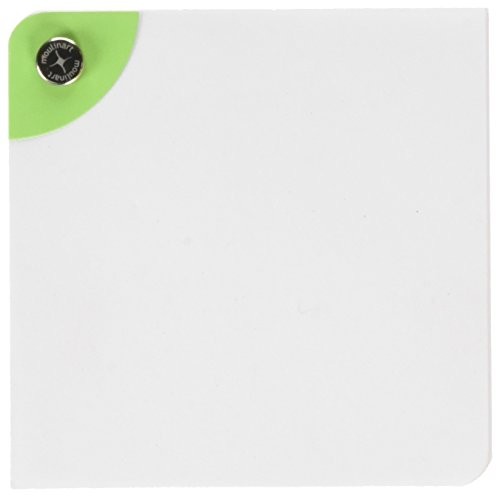 Moulinart moulinart Estelle notatnik 8,5 x 8,5 cm 8,5 x 8,5 cm zielony 072-RECHARGE-ESTELLE-VERT