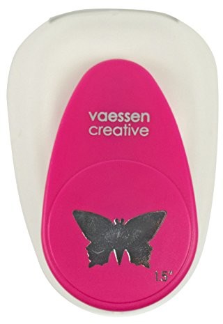 Vaessen Creative vaessen Creative 21440  007 Wytłaczarkę Maxi motyl  3,75 cm, metal/plastik, fioletowym, 9.7 x 6.8 x 5.8 cm 21440-007