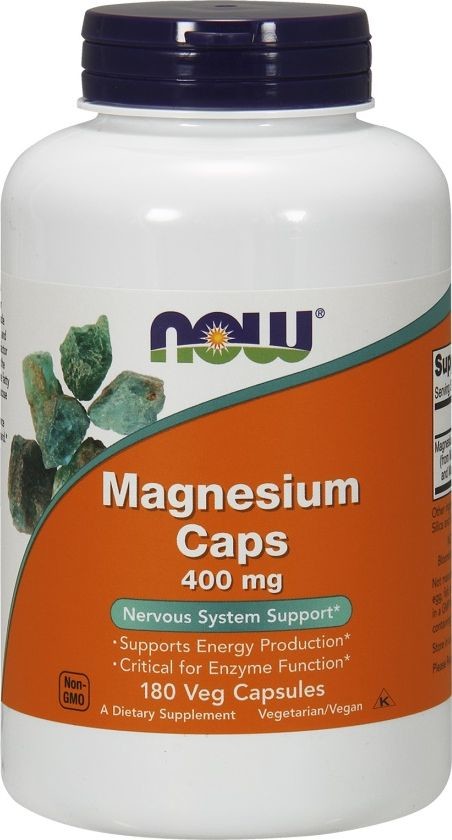 Now Foods Foods Foods Foods Magnez 400mg 180 kapsułek P396