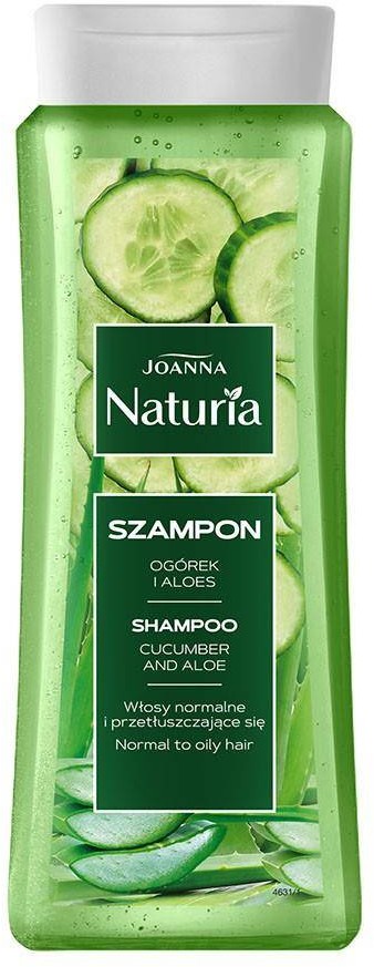 Joanna Naturia szampon do włosów normalnych i przetłuszczających się Ogórek i Aloes 500ml 95565-uniw