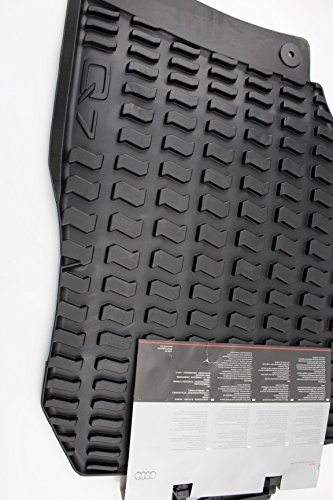 Audi Audi 4L1061501041 gumowe dywaniki przednie czarne Q7 2 sztuki 4L1 061 501 041